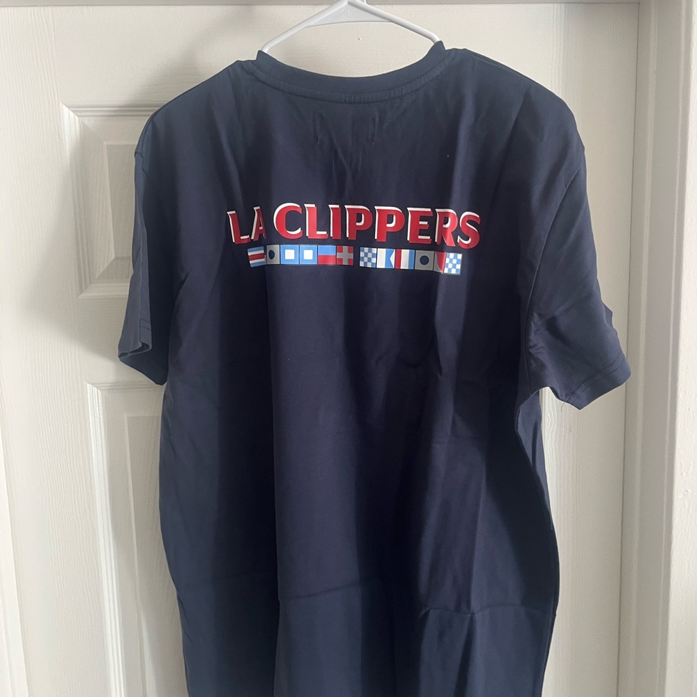 NBA LA Clippers Navy Short Sleeve Tee